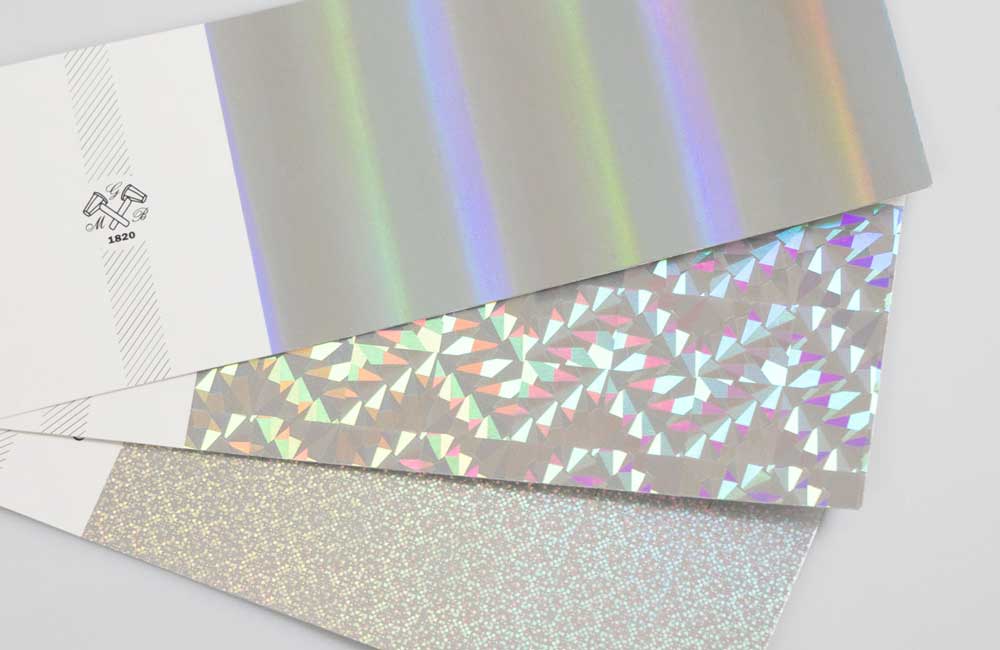 Finiture ed effetti - prismatici Foil per stampa a caldo prismatico